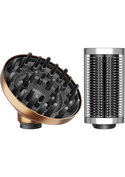 Dyson Airwrap Aksesuarları Için Sert Düzleştirici Fırça ve Saç Difüzörü Eklenti Seti HS01/HS05 Modelleri Için (Yurt Dışından)