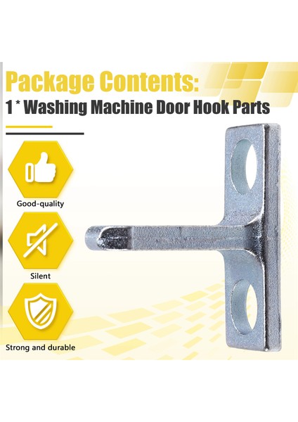 1 Adet Çamaşır Makinesi Kapı Kancası Parçaları Küçük Kuğu Tambur Çamaşır Makinesi Kapı Kancası 12338100000215 (Yurt Dışından) fırsatları