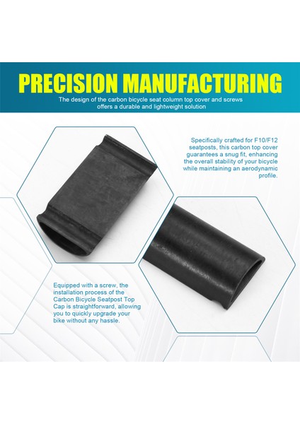 F10/F12 Sele Borusu Karbon Üst Kapağı Vidalı Karbon Bisiklet Sele Borusu Üst Kapağı Gövde Kapağı (Yurt Dışından) indirimleri