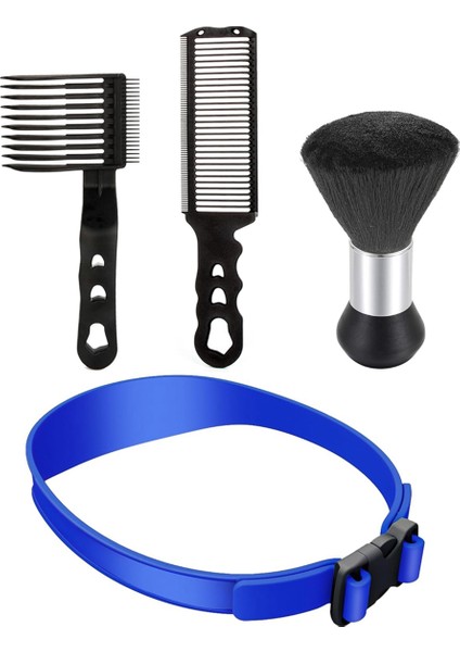 Tarak ve Berber Fırçası Seti ile Saç Kesimi Rehberi Boyun Tıraş Şablonu Saç Kesme Makinesi Tarak ve Berber Boyun Toz Fırçası (Yurt Dışından) fiyatları