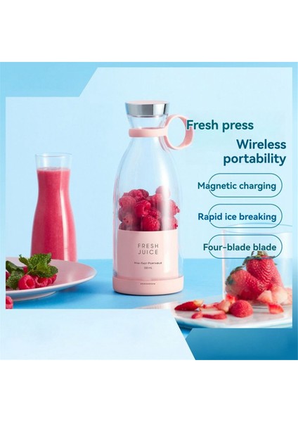 Meyve Sıkacağı Ev Kullanımı Küçük Meyve Suyu Bardağı Yüksek Güç Taşınabilir Ev Kullanımı Kablosuz Elektrikli Meyve Sıkacağı Beyaz (Yurt Dışından) fiyatları