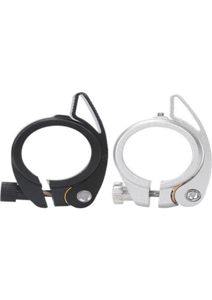 2 Adet Katlanır Bisiklet Sele Boru Kelepçesi Hızlı Çıkarma Kolu ile Birlikte 40,8 Mm, Gümüş Sp8 Boru Kelepçesine Uygundur (Yurt Dışından) fiyatları