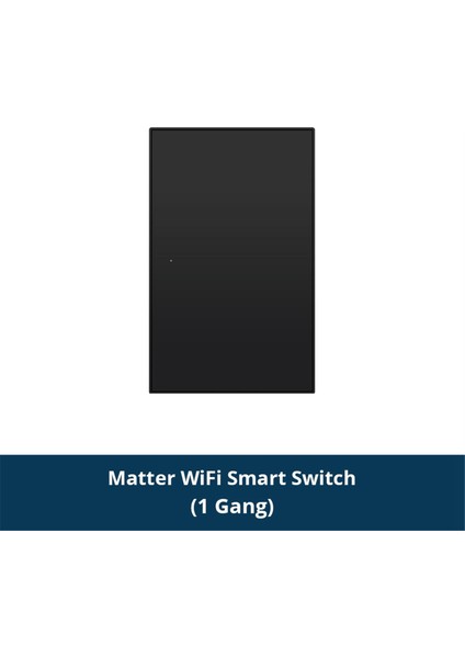 Matter Wifi Akıllı Anahtar Duvar Lambası Anahtarı Akıllı Kontrol Çeteler Düğmesi Akıllı Şeyler Için Homekit App 1 Çeteler (Yurt Dışından) fırsatları