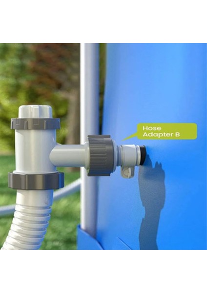 Intex Hortum Dönüşüm Adaptörü B Yedek Parça Model Numarası 25009 Için 1,5 Inç Hortum Dönüşüm Adaptörü Kiti (Yurt Dışından) fiyatları