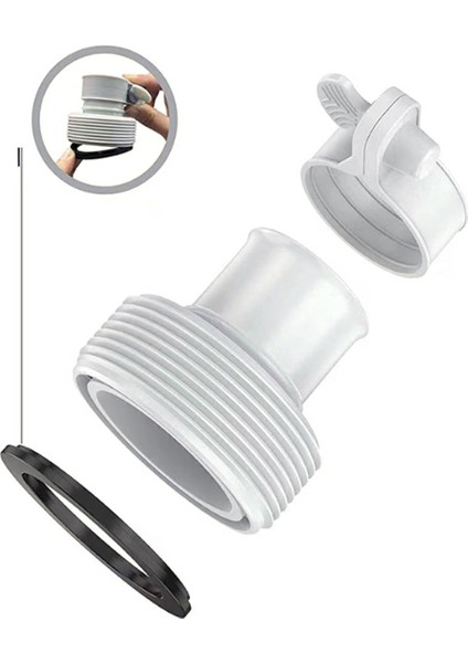 Intex Hortum Dönüşüm Adaptörü B Yedek Parça Model Numarası 25009 Için 1,5 Inç Hortum Dönüşüm Adaptörü Kiti (Yurt Dışından) indirimleri