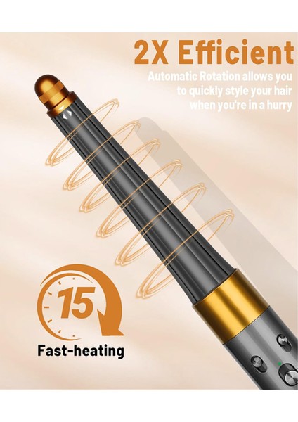 Dyson Airwrap, Barrels Curl ve Wave Curl Gold Için 20MM-36MM Uzun Namlulu Başlık ve Büyük Yuvarlak Fırça Başlığı (Yurt Dışından)