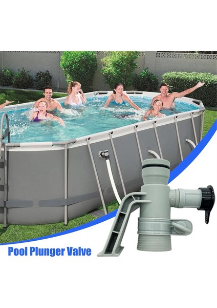 637R 12363 Havuz Hortumu Adaptörü Ayarlanabilir Piston Vanası Havuz Aksesuarları Piston Vanası (Yurt Dışından) fiyatları