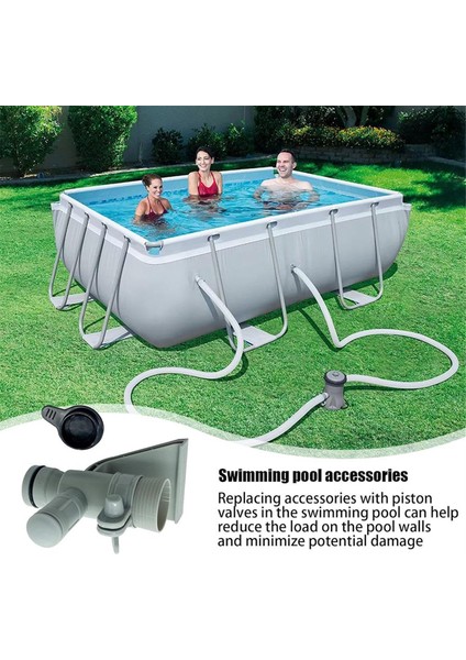 637R 12363 Havuz Hortumu Adaptörü Ayarlanabilir Piston Vanası Havuz Aksesuarları Piston Vanası (Yurt Dışından) modelleri