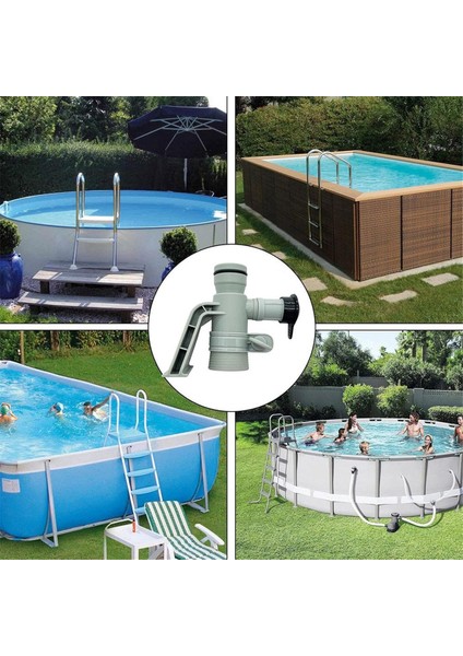 637R 12363 Havuz Hortumu Adaptörü Ayarlanabilir Piston Vanası Havuz Aksesuarları Piston Vanası (Yurt Dışından) fırsatları