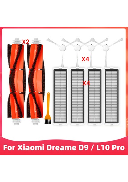 Dreame D9, D9 Max, L10 Pro, Trouver Lds Finder Silindir Yan Fırça Hepa Filtre Aksesuar Parçaları (Yurt Dışından)