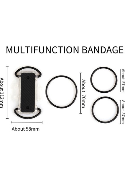 Çok Işlevli Plaka Bağlı Cep Telefonu Tutucu Demir Üçlü Binme Braketi Alet Dış Mekan Braketi Pembe (Yurt Dışından) modelleri