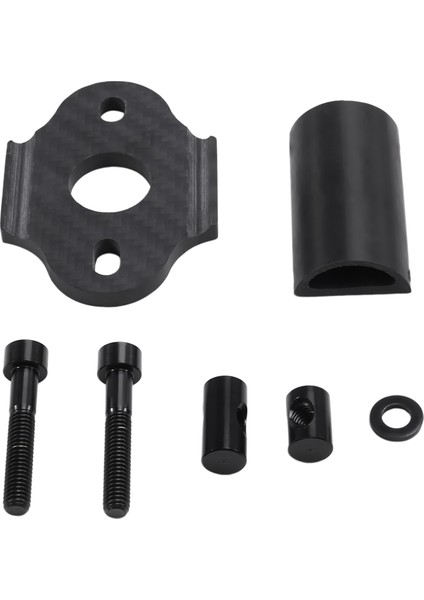 F12 Sele Borusu Kelepçeleri Için Vidalı Karbon Fiber Bisiklet Sele Borusu Üst Kapağı Karbon Üst Kapak Gövde Kapağı Siyah (Yurt Dışından)