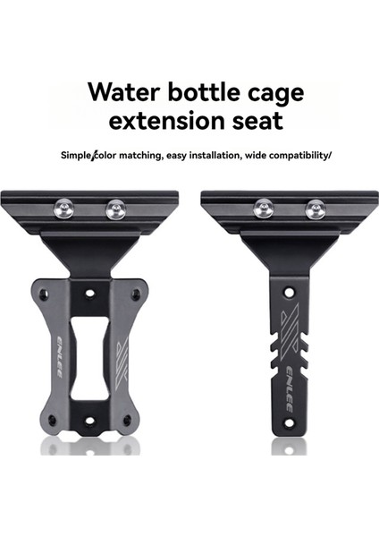 Enlee Bisiklet Şişe Tutucu Genişletici Dağ Bisikleti Su Şişe Tutucu Montaj Tutucusu Eyer Montaj Su Şişe Tutucuları B (Yurt Dışından) indirimleri