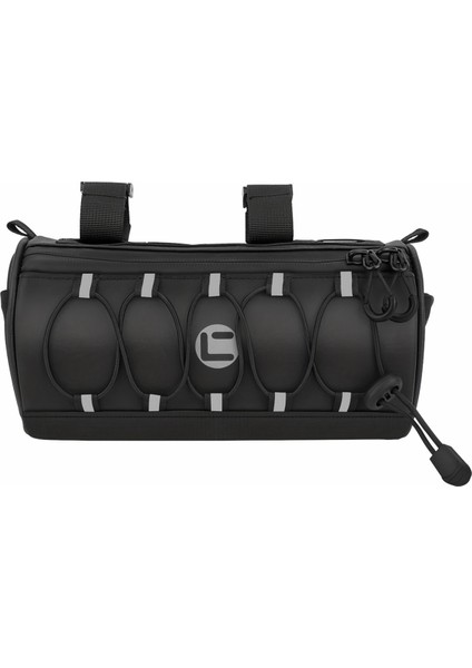 Bisiklet Gidonu Çantası Su Geçirmez Bisiklet Gidonu Çantası Büyük Yansıtıcı Alan ve Şeritler, Dağ Bisikleti Ön Kese Çantası (Yurt Dışından)