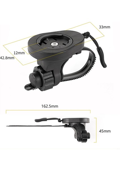 Bisiklet Gidonu Ayarlanabilir Far Montajlı Bilgisayar Tutucu Garmin Igps Bisiklet Aksesuarları Için (Yurt Dışından) fiyatları
