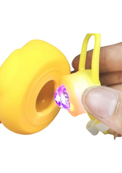 Toplu Hafif Kayışlar Bisiklet Bisiklet Zili Ördek Bisiklet Airscrew Kask Rüzgar Motoru Sürüş Işıkları Korna Kayışı (Ördek Değil) (Yurt Dışından) fiyatları