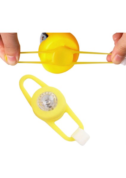 Toplu Hafif Kayışlar Bisiklet Bisiklet Zili Ördek Bisiklet Airscrew Kask Rüzgar Motoru Sürüş Işıkları Korna Kayışı (Ördek Değil) (Yurt Dışından) indirimleri