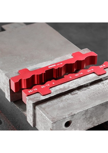 Muqzı Bisiklet Tamir Mengene Eklentileri Bisiklet Şok Süspansiyonu Amortisör Mil Tezgah Mengene Çok Işlevli Kelepçe Fixtur Kırmızı (Yurt Dışından) fırsatları