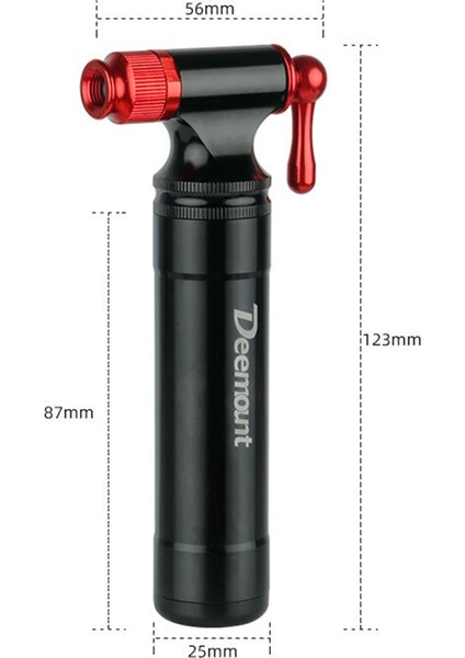 Deemount Co2 Şişirme Aleti Hızlı Kolay Valf-Yol ve Dağ Bisikletleri Için Uyumlu Taşınabilir Bisiklet Bisiklet Pompası-Şişirme Aleti (Yurt Dışından) modelleri