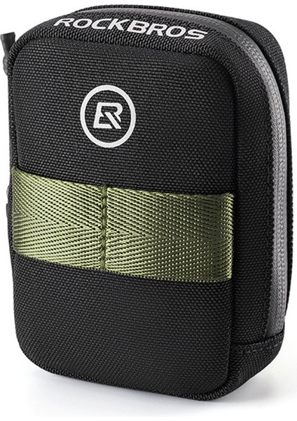 Rockbros Mini Bisiklet Sele Çantası Taşınabilir Mtb Yol Bisikleti Saklama Çantası Kuyruk Kompakt Evrensel Tüm Koltuk Bisikleti Siyah (Yurt Dışından)