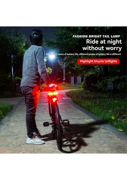 Akıllı Uzaktan Kumandalı Bisiklet Lambası Bisiklet Uyarı Arka Lambası Dağ Bisikleti Akıllı Uzaktan Kumandalı Dönüş Sinyali (Yurt Dışından) fiyatları