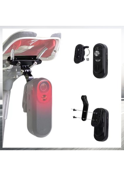 Garmin Varia RCT715 Arka Lambası Minderi Radar Adaptörü Airtag Için Kılıflı Koltuk Minderi Için Bisiklet Lambası Braketi (Yurt Dışından) indirimleri