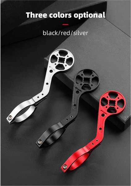 Garmin/bryton/cateye/gopro Kamera C Için Genişletilmiş Ön Bisiklet Bilgisayarı Tutucu Gps Tutucu Gidona (Yurt Dışından) modelleri