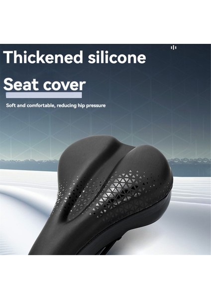 Dağ Bisikleti Sele Kılıfı Nefes Alabilir Süper Yumuşak Sünger Jel Bisiklet Koltuğu Su Geçirmez Şok Emici Bisiklet Koltuk Minderi (Yurt Dışından) modelleri