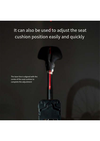 2 Adet Bisiklet Lazer Kalibratörü Sele Kalibrasyon Cihazı USB Gidon Sele Orta Ayarlayıcı Hizalama Göstergesi (Yurt Dışından) indirimleri