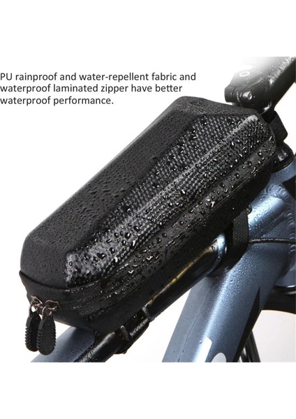 Su Geçirmez Bisiklet Ön Çerçeve Çantası, Sert Kabuk Bisiklet Üst Borusu Telefon Kılıfı, Sert Kabuk Su Geçirmez Başlık (Yurt Dışından) fırsatları