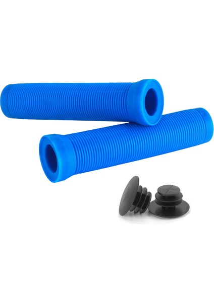 Bisiklet Tutacakları 22MM Yol Bisiklet Tutacağı Kaymaz Şok Emici Gidona Tutacak Çubuğu Ucu Tapası Bisiklet Parçası Mavi (Yurt Dışından)