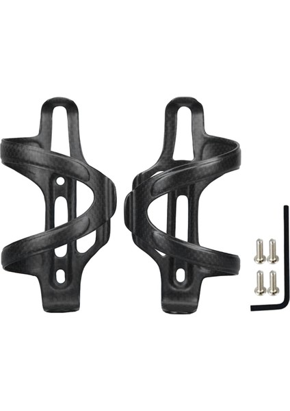 Hafif Karbon Fiber Bisiklet Su Şişesi Tutucusu - Dağ ve Yol Bisikletleri Için Yan Yük, Dayanıklı Tutucu (Yurt Dışından)