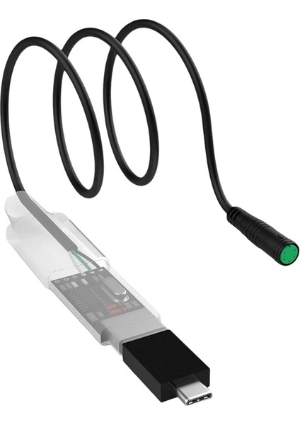 Bafang Mid Drive Kit BBS01 BBS02B Bbshd Için Otg-Usb USB Programlama Kabloları Pas Hız Parametrelerini Değiştirmek Için 100CM (Yurt Dışından)