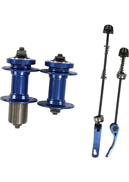 36 Delikli Kart Tipi Disk Fren Seti Huagu Dağ Bisikleti Huagu Frenler Disk Fren Bisiklet Göbekleri, Mavi (Yurt Dışından)