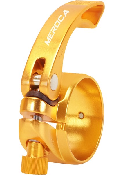 Meroca Bisiklet Sele Borusu Kelepçesi 33.9mm Dağ Bisikleti Yol Bisikleti Sele Borusu Klipsi Sele Borusu Hızlı Çıkarma Kelepçesi Altın (Yurt Dışından)