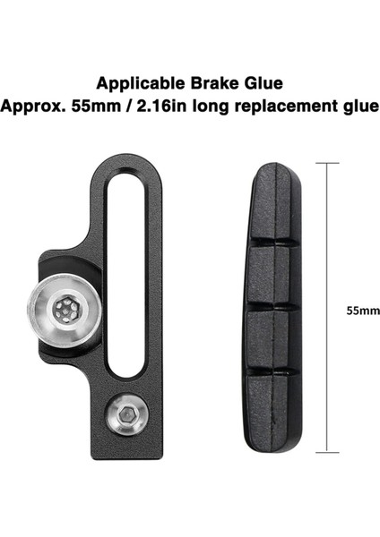 Bisiklet Fren Balataları, 2 Adet Dağ Bisikleti Fren Balataları Alüminyum Genişletilmiş C Kaliper Adaptörü Genişletilmiş Fren Kelepçesi Tutucu (Yurt Dışından) modelleri