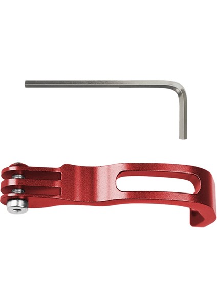 Katlanır Bisiklet Ön Çatal Lamba Braketi Bisiklet Lambası Uzatma Braketi Alüminyum Alaşımlı Uzatma Bağlantı Parçaları Kırmızı (Yurt Dışından)