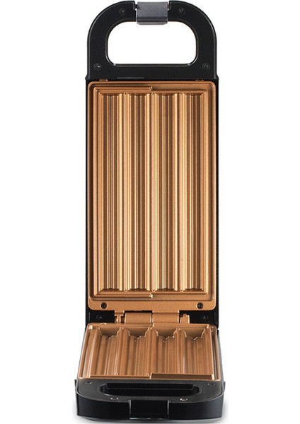 Kızarmış Hamur Çubuk Makinesi Ev Tipi Çift Taraflı Isıtmalı Ekmek Makinesi Waffle Makinesi Waffle Çubuğu Abd Fişi (Yurt Dışından) indirimleri