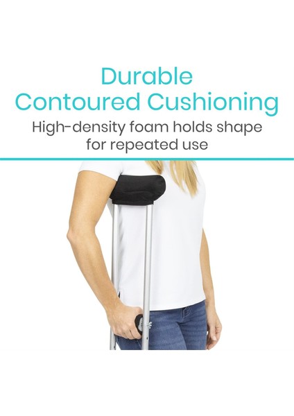 Koltuk Değneği Pedleri El Tutacakları, Nefes Alabilir, Makinede Yıkanabilir Dolgu - Nem Emici ve Koku Azaltıcı Yastık Aksesuar Kılıfları (Yurt Dışından) modelleri