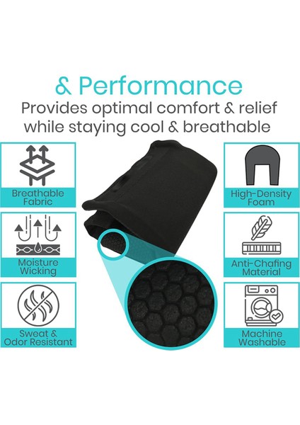 Koltuk Değneği Pedleri El Tutacakları, Nefes Alabilir, Makinede Yıkanabilir Dolgu - Nem Emici ve Koku Azaltıcı Yastık Aksesuar Kılıfları (Yurt Dışından) fırsatları