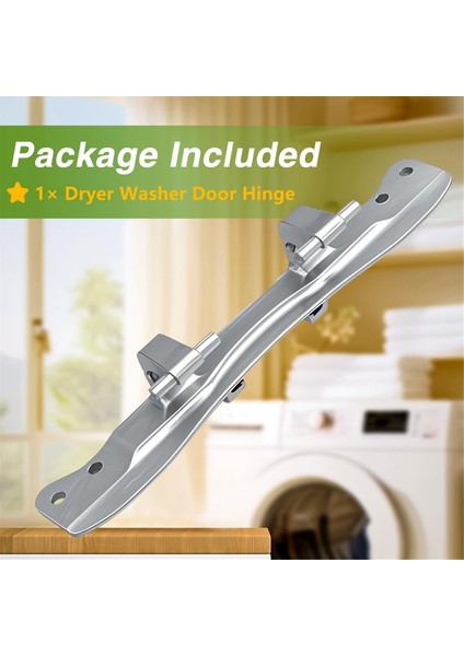 Kurutma Makinesi Çamaşır Makinesi Kapı Menteşesi Ön Yüklemeli Kurutma Makinesi ve Çamaşır Makinesi Kapı Menteşesi Whirlpool Amana Maytag Crosley Için Değiştirin: W10208415 (Yurt Dışından) modelleri