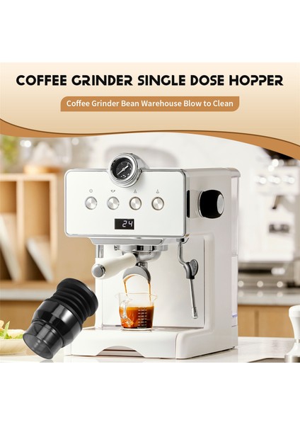 Kahve Öğütücü Tek Doz Hazneli Kahve Öğütücü Çekirdek Deposu Temizleme Üfleme Gemılaı 9015A/9012 Kahve Aksesuarları (Yurt Dışından) fırsatları
