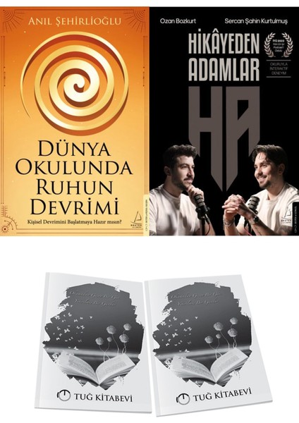 Dünya Okulunda Ruhun Devrimi ve Hikâyeden Adamlar + Hediyeli