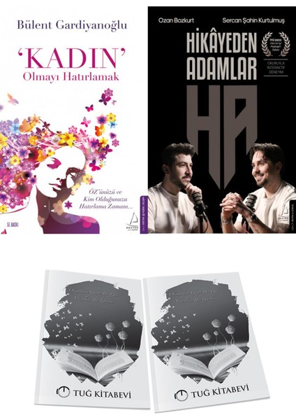 Kadın Olmayı Hatırlamak ve Hikâyeden Adamlar + Hediyeli