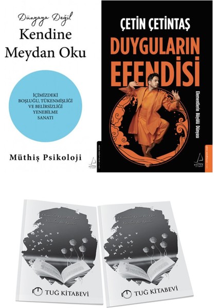 Dünyaya Değil Kendine Meydan Oku ve Duyguların Efendisi + Hediyeli