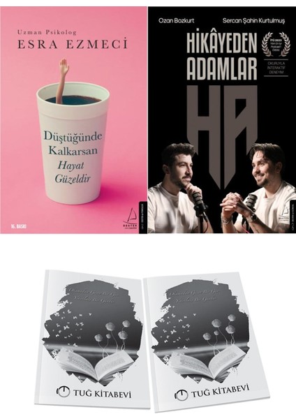 Düştüğünde Kalkarsan Hayat Güzeldir ve Hikâyeden Adamlar + Hediyeli