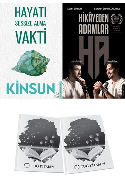 Hayatı Sessize Alma Vakti ve Hikâyeden Adamlar + Hediyeli