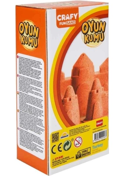 Bfs Fun Dough Kinetik Kum 1000 G Turuncu