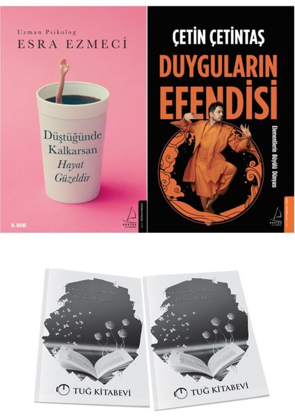 Düştüğünde Kalkarsan Hayat Güzeldir ve Duyguların Efendisi + Hediyeli