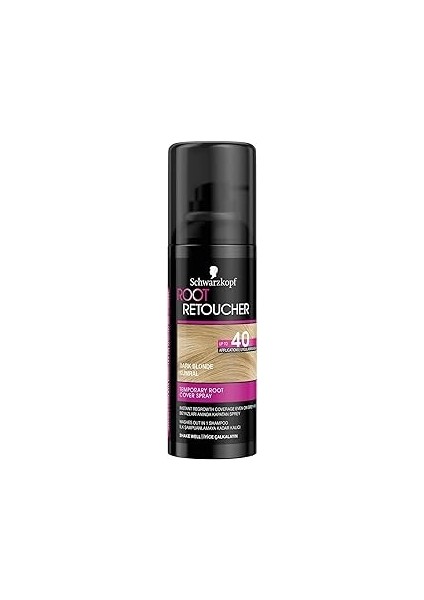 Root Retoucher Beyazları Anında Kapatan Sprey Boya Kumral, 120 ml